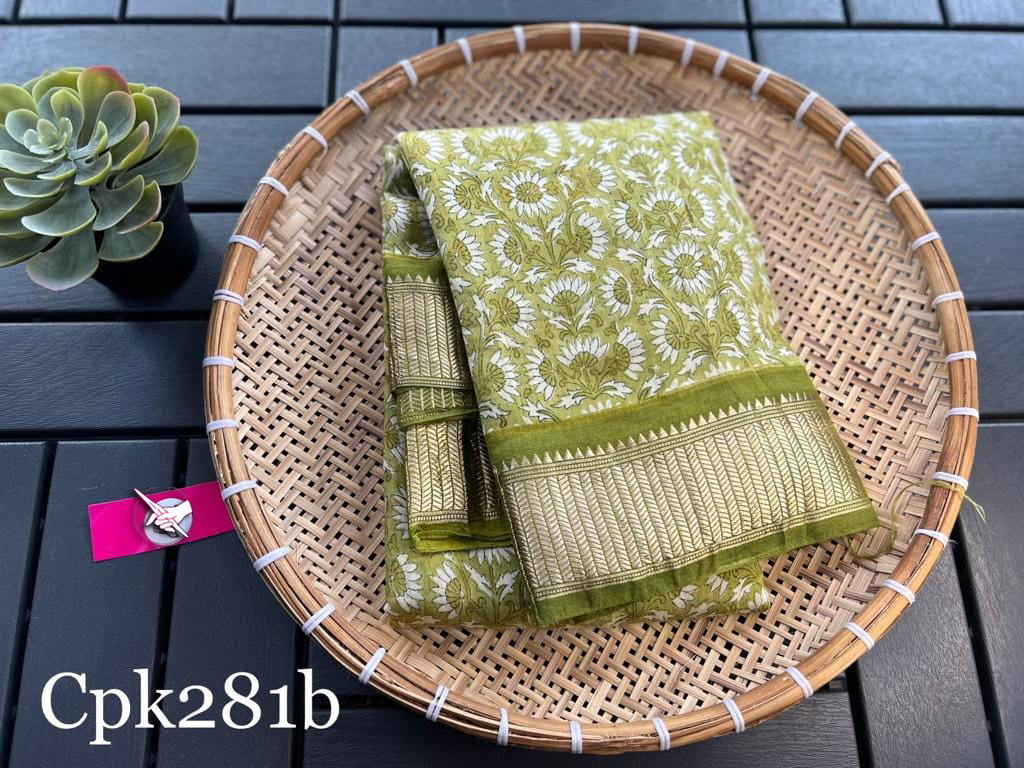 Fancy Jacquard Assam Pattu Saree Green Soft Silk Digital Printed Saree