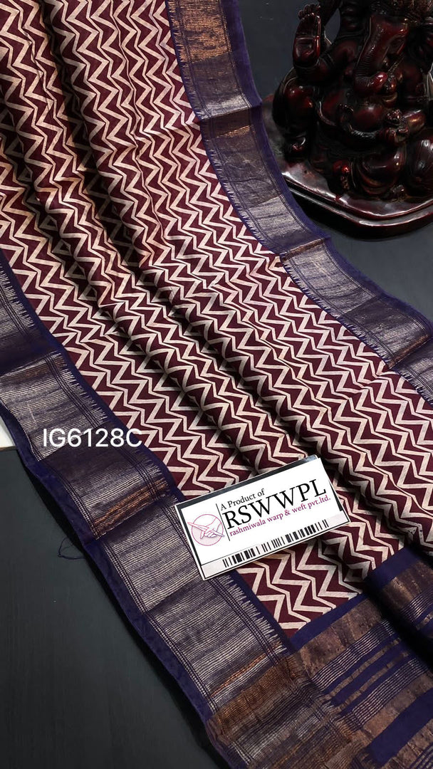 Digital Printed Assam Pattu Saree Red Soft Silk Fancy Fashion Saree