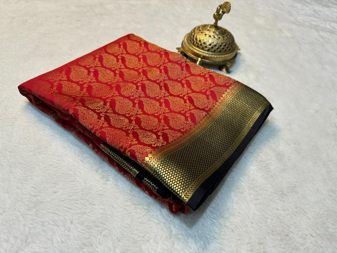 Beautiful Pure Brocade Mysore silk sarees