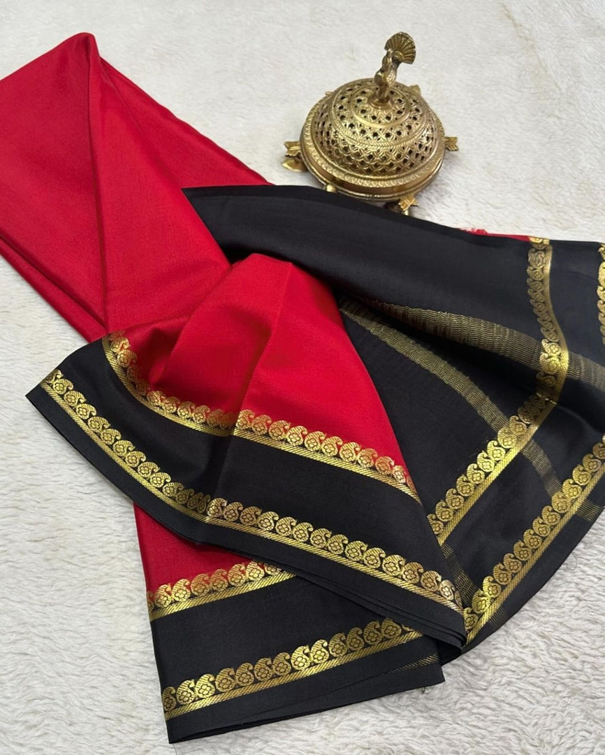 Pure Mysore silk saree