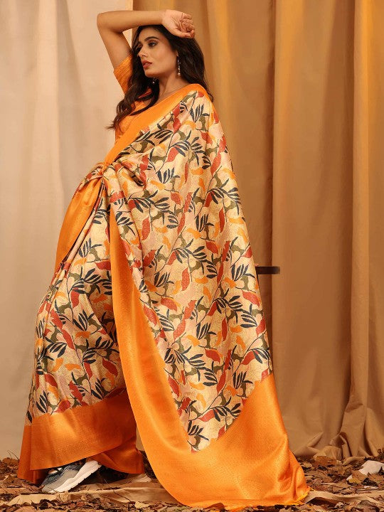 Soft silk unique Digital print with strong style