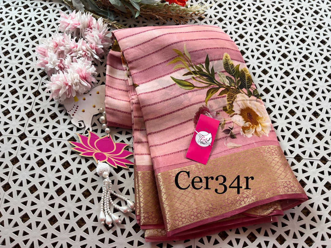 Discover the elegance of Dhanvantri Kalamkari silk jacquard weaving saree.