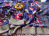 Fetching Soft Silk Zari Work Blue Saree