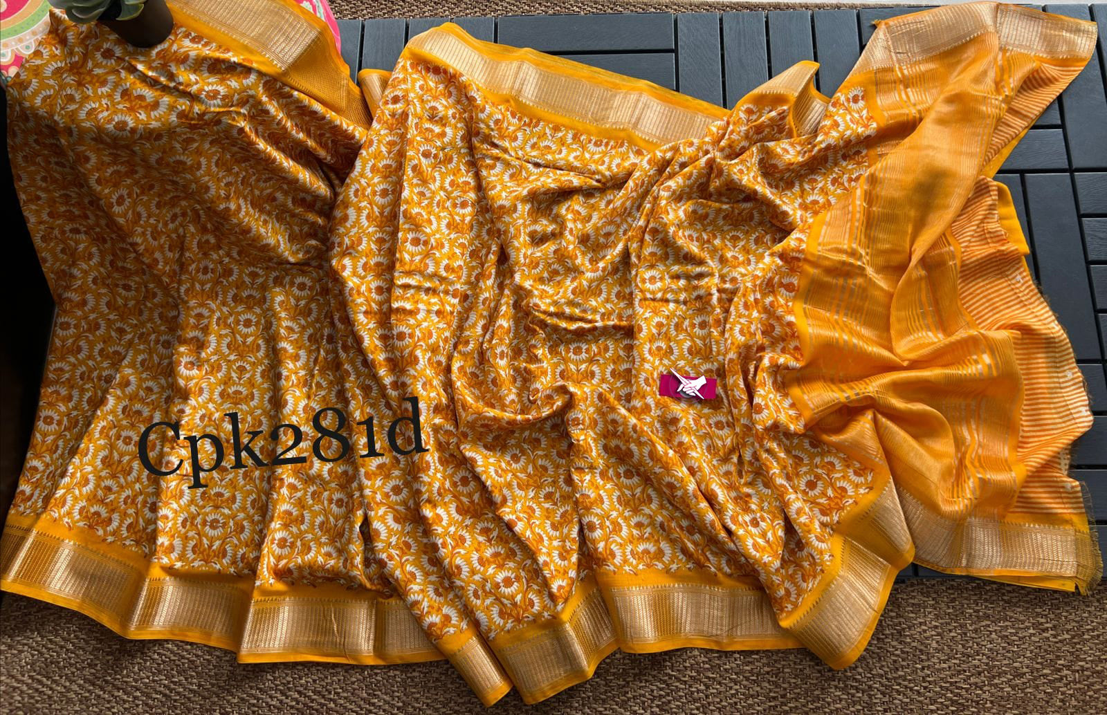 Designer Soft Silk Saree Yellow Assam Pattu With Jacquard And Digital Prints