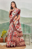 Drape the Day in Linen saree with Luxury feels