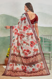 Drape the Day in Linen saree with Luxury feels
