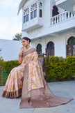 Art Meets Tradition: Shop Handloom Raw Silks with Lavish Digital Pallus