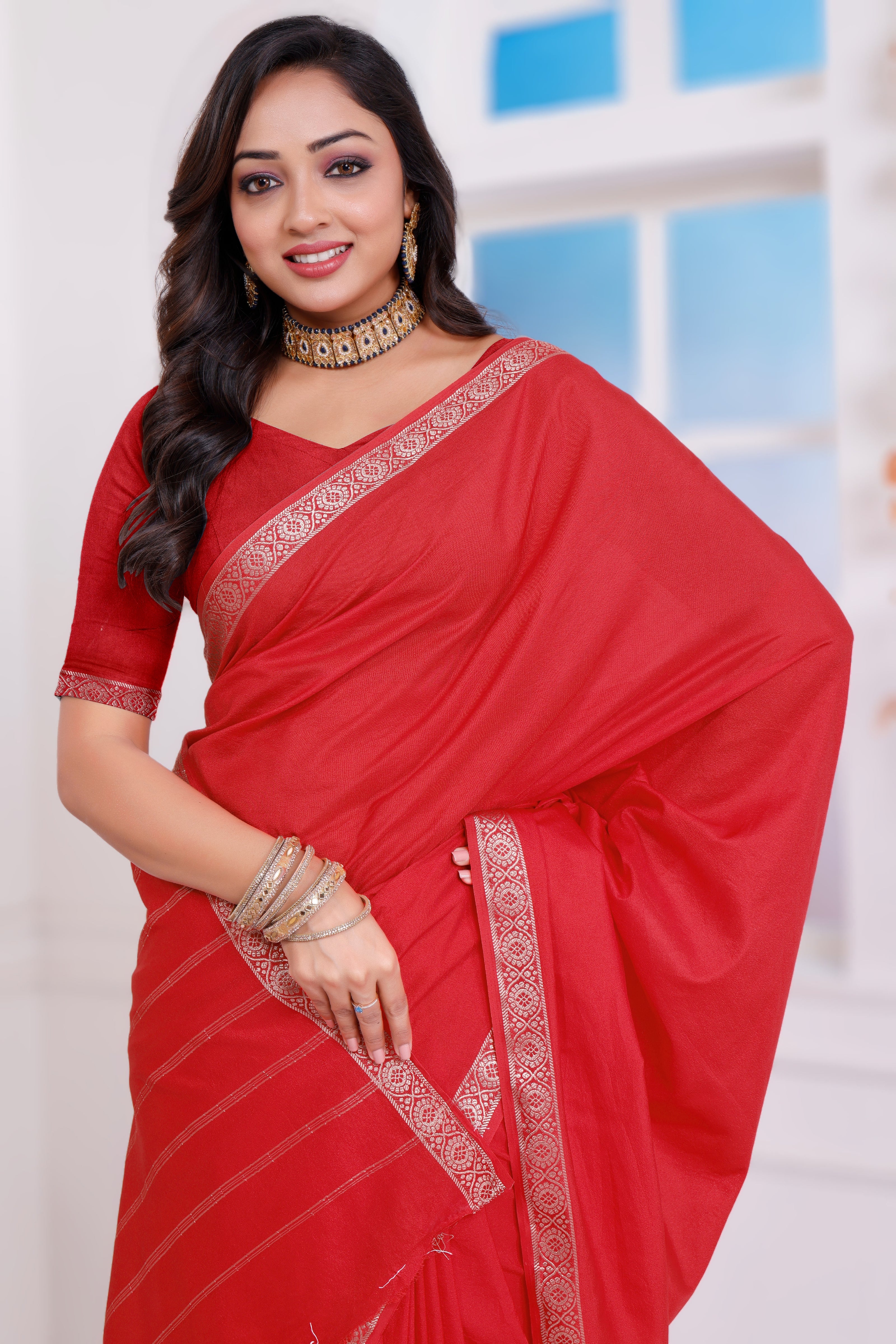 Sarees with Blouse Online | Complete Ethnic Sets