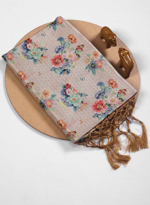 A tradition of softnesswith Softy Silk Saree a future of grace