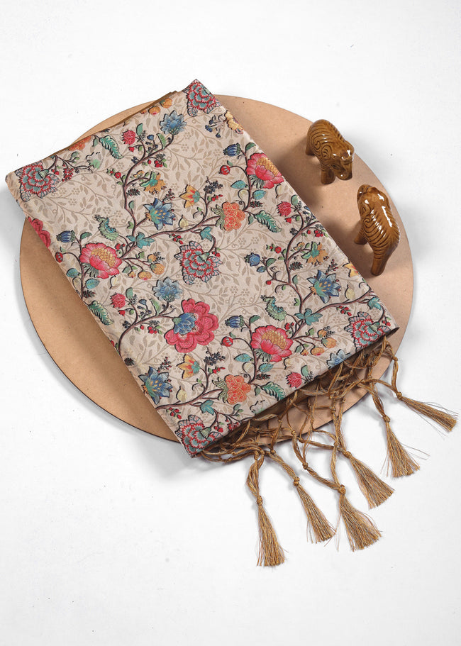 Graceful Digital Ikkat Handloom Saree For Women