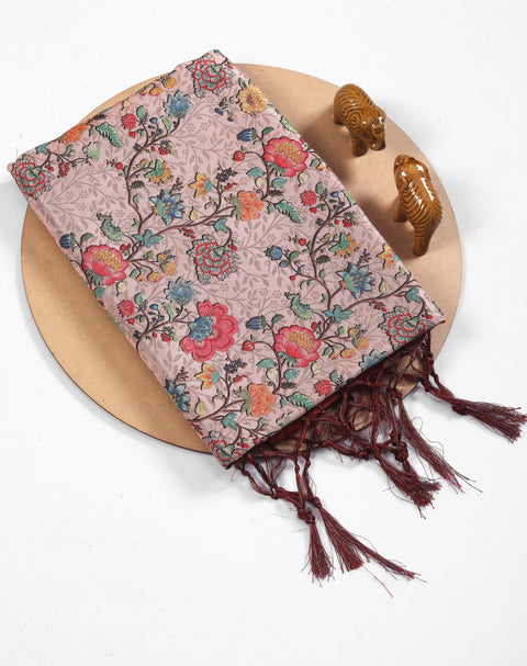 Handloom Cotton Saree With Contemporary Ikkat Design