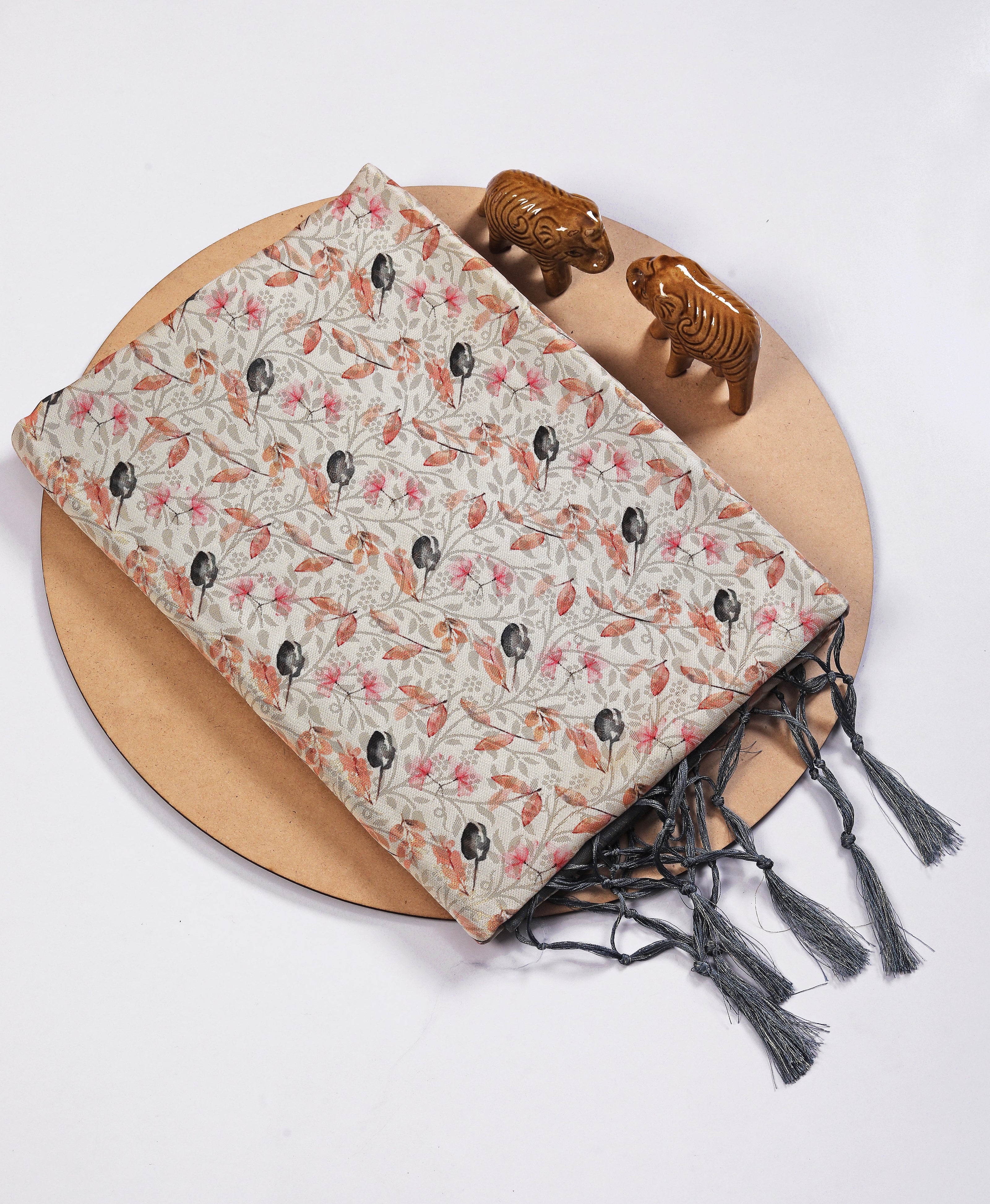 Festive Wear Kanchipuram Silk Saree Pure Handloom With Digital Artwork