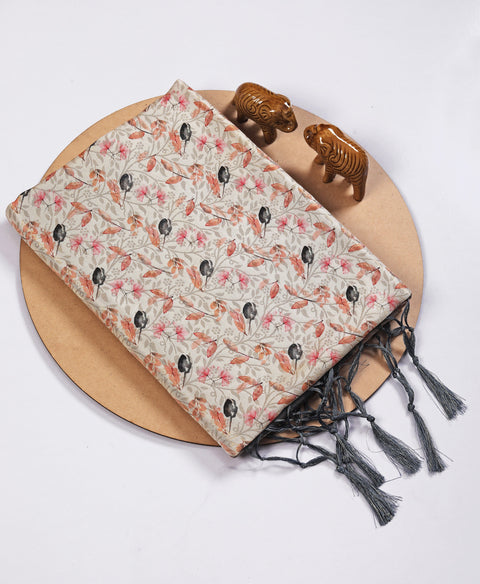 Festive Wear Kanchipuram Silk Saree Pure Handloom With Digital Artwork