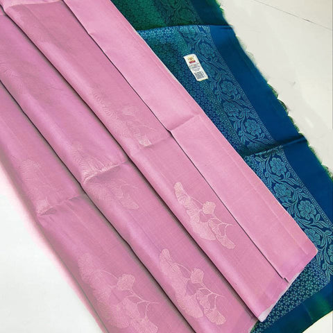 Pink Bliss Luxurious Silk Saree With Artistic Weaving