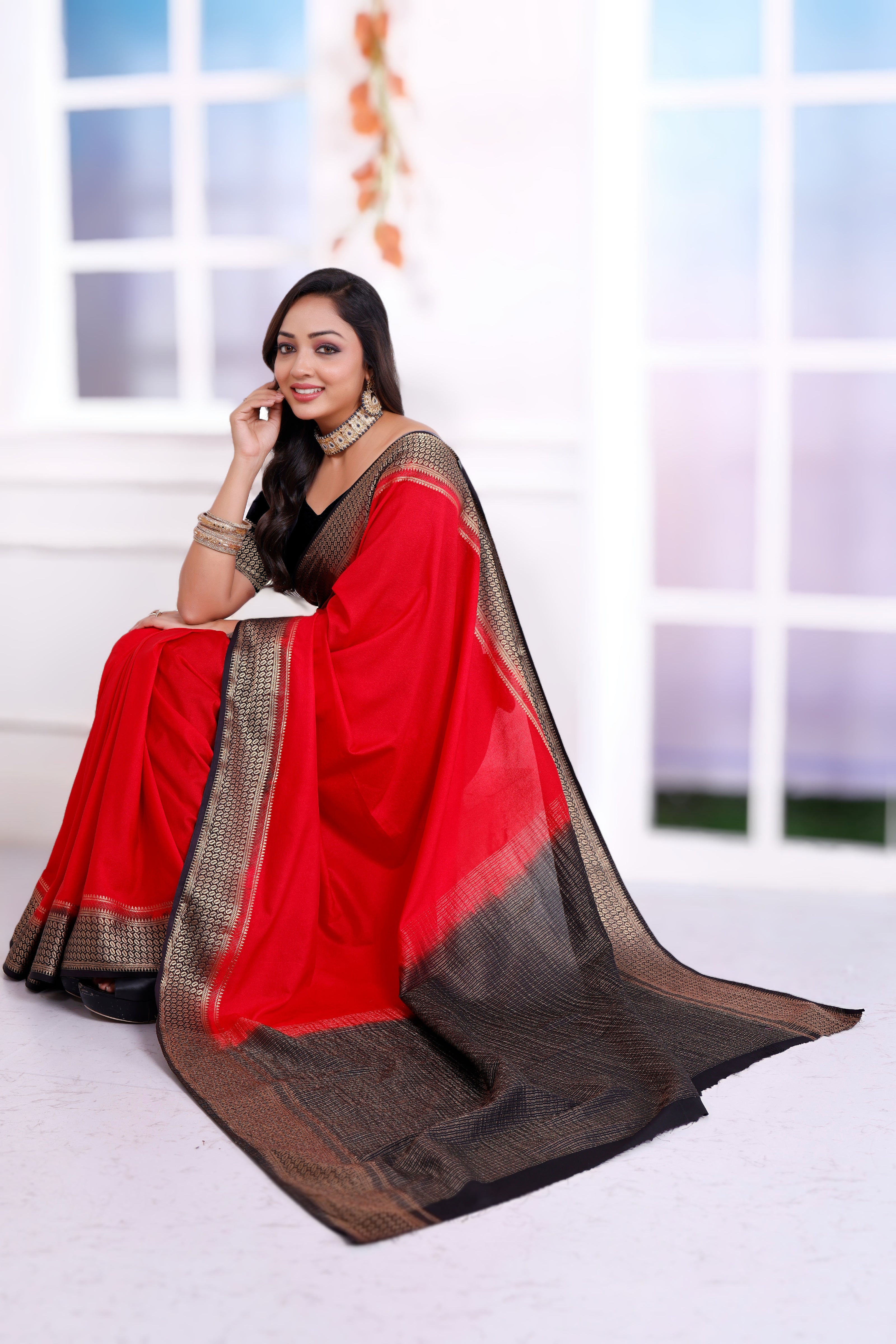 Ethnic Beauty in Saree Drapes