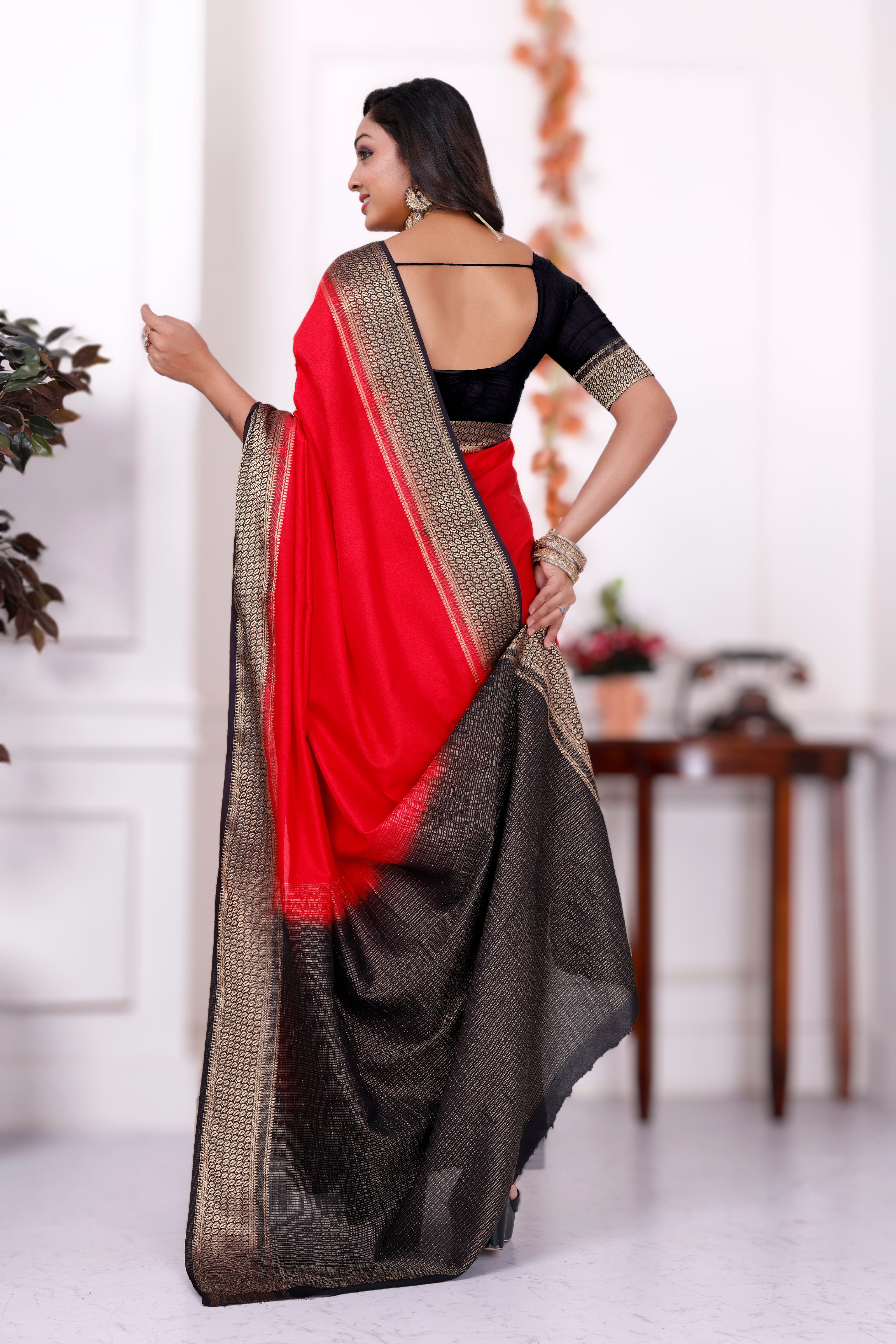 Ethnic Beauty in Saree Drapes