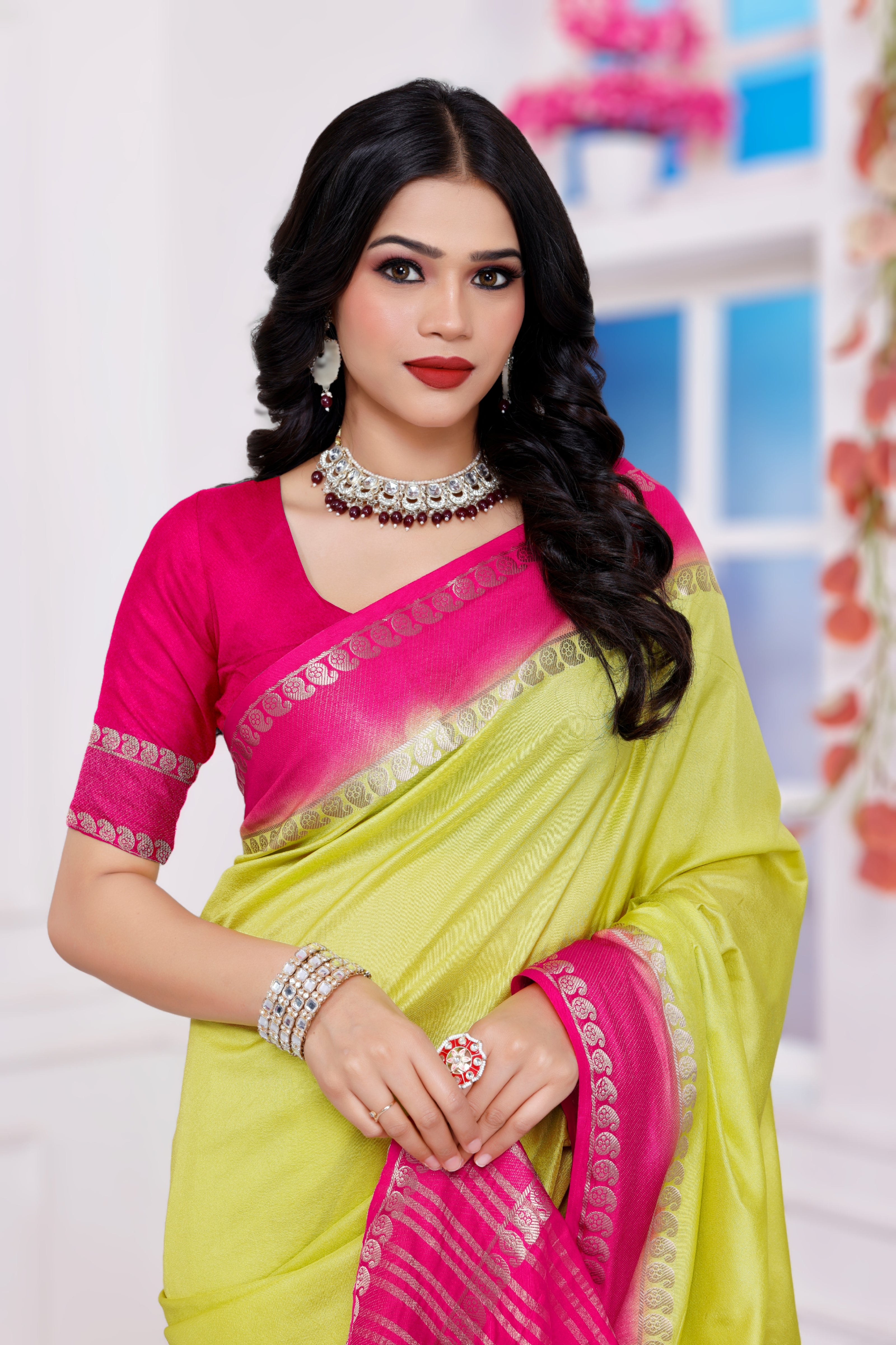 Sarees with an Elegant Touch