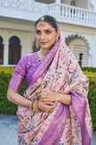 Timeless Grace: Handloom Raw Silk Sarees with Digital Printed Rich Pallus