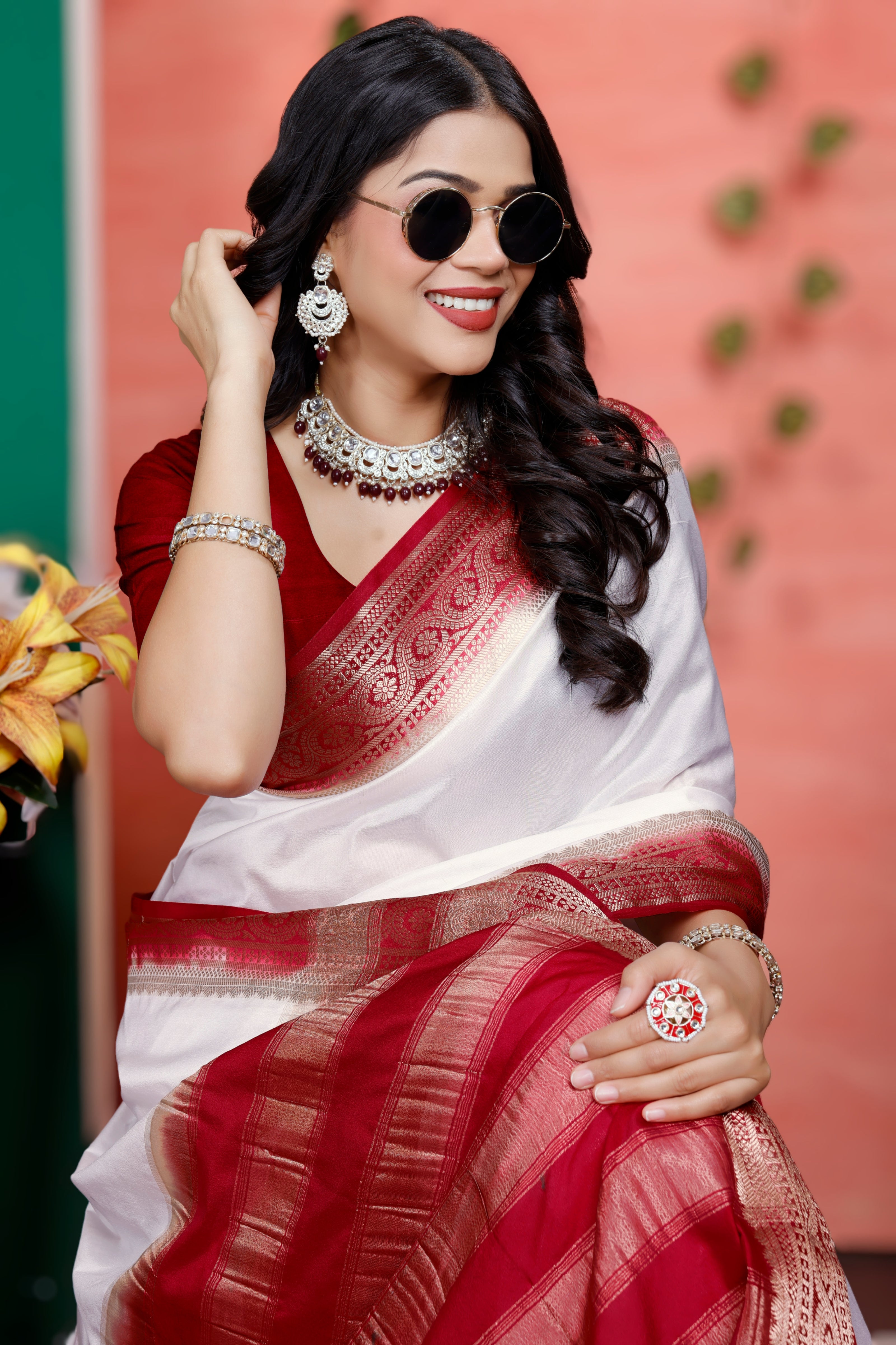 Sarees That Add Royal Glamour
