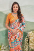 Art Meets Fabric in Digitally Printed Linen Sarees