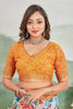 Art Meets Fabric in Digitally Printed Linen Sarees