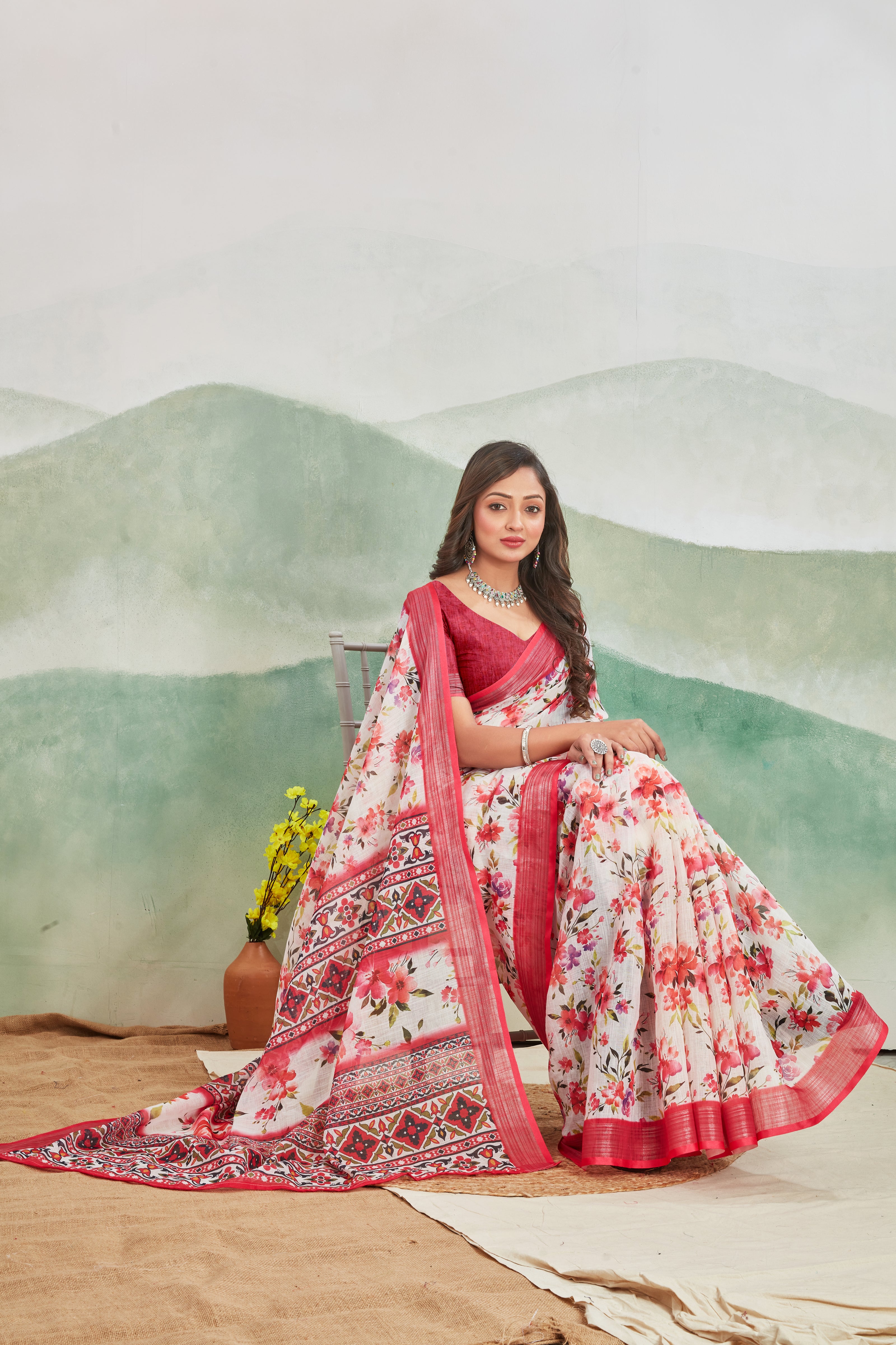 Draping Dreams with Indian Sarees
