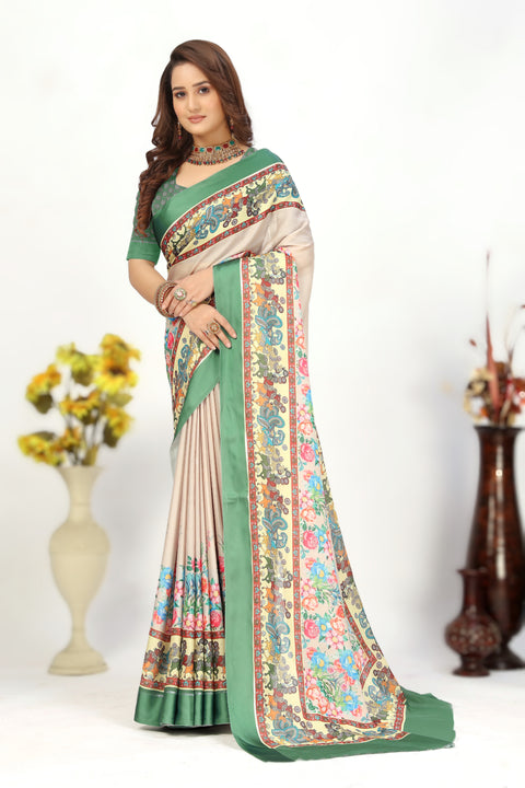 Sarees That Flow with Festive Spirit