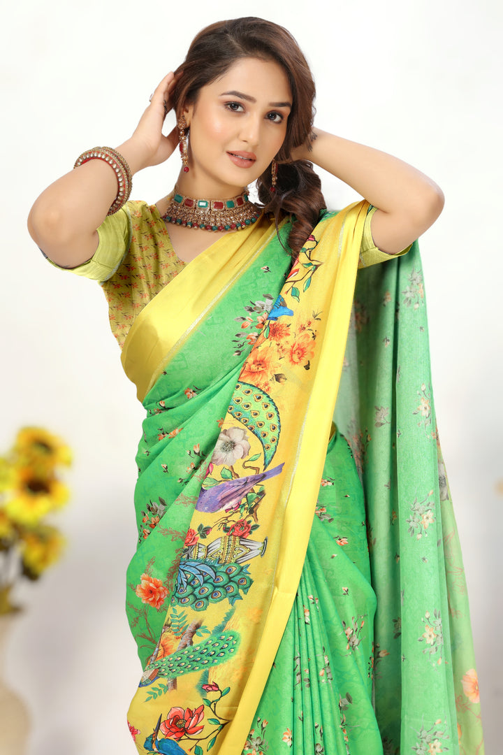 Sarees That Blend Modern with Tradition