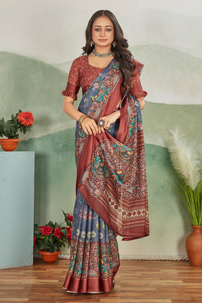 Sarees Draped in Handcrafted Charm