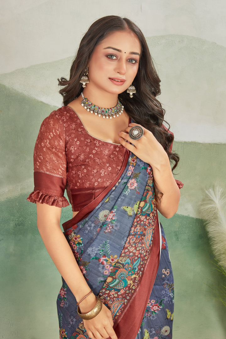 Sarees Draped in Handcrafted Charm
