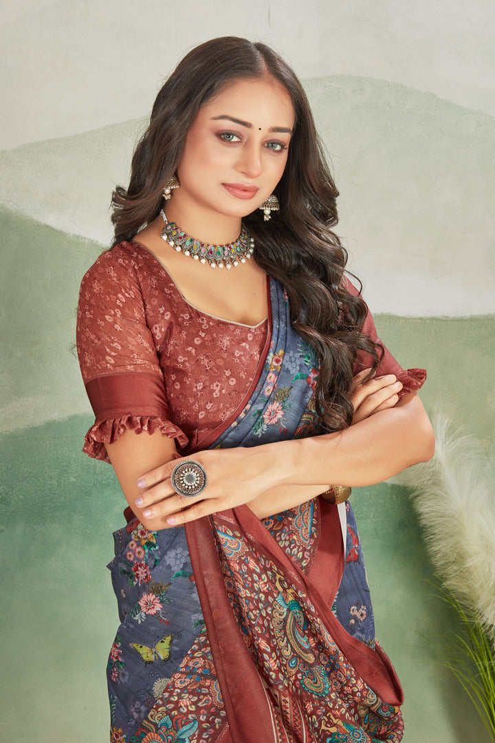 Sarees Draped in Handcrafted Charm