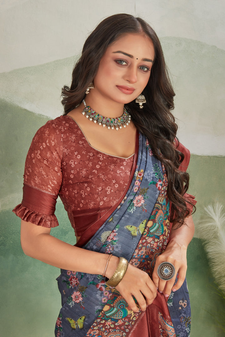 Sarees Draped in Handcrafted Charm