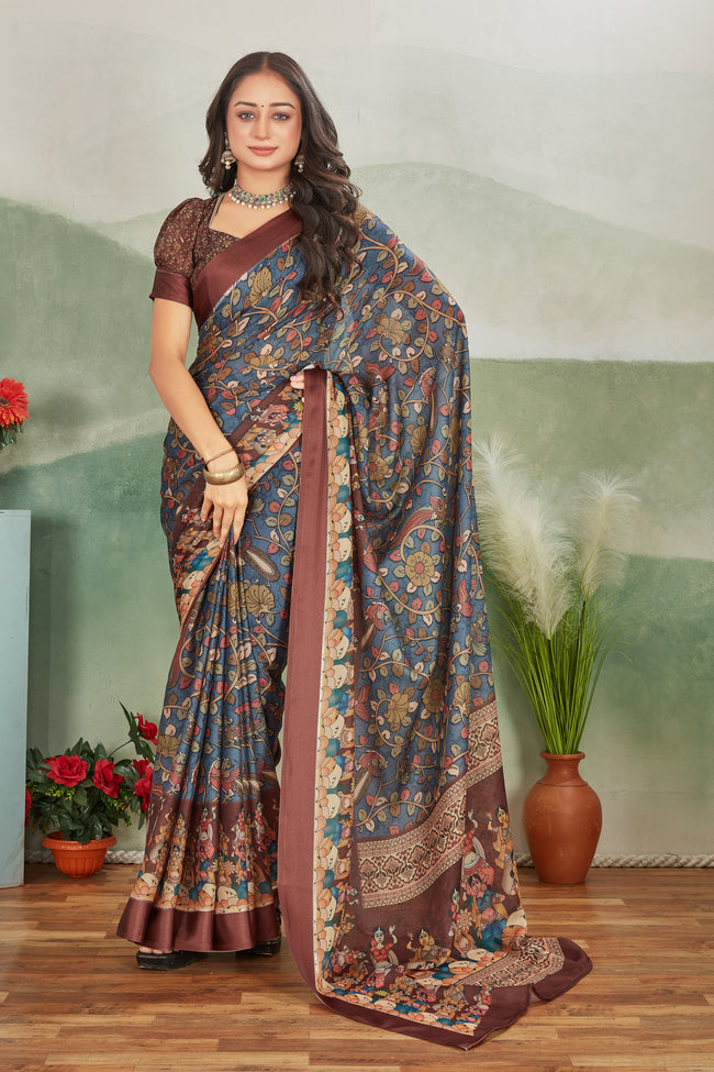 Sarees That Flow with Festive Spirit