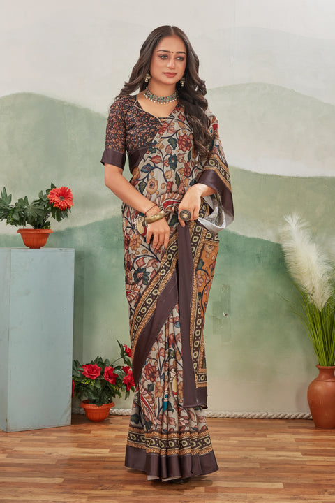 Sarees That Radiate Celebration Colors