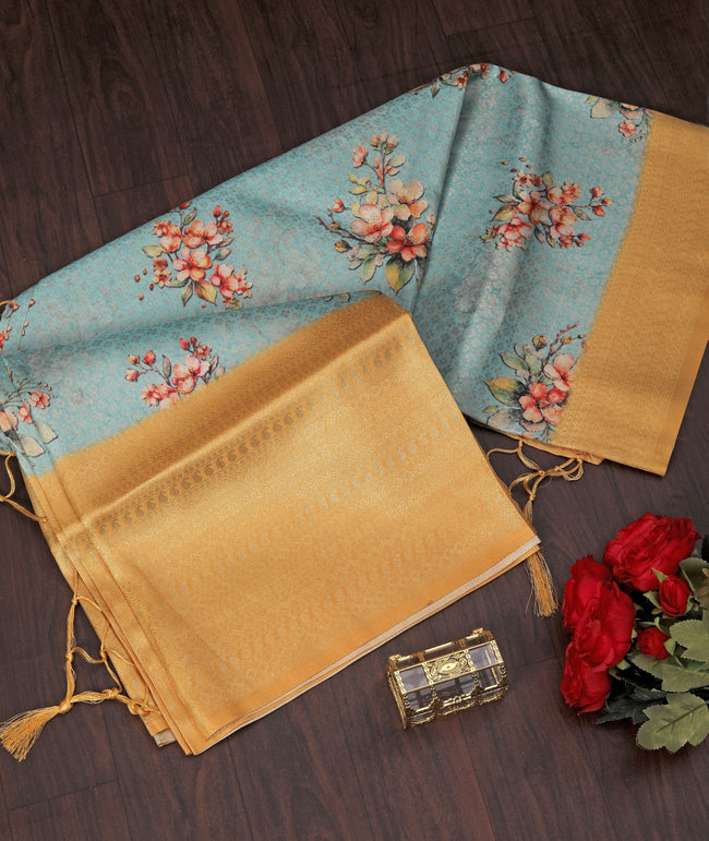 Soft Yet Stunning look Just Like You of Softy Silk Saree