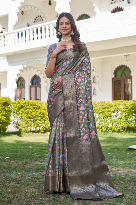 The Heritage Edit: Handloom Raw Silks with Artistic Rich Pallus