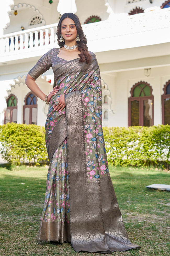 The Heritage Edit: Handloom Raw Silks with Artistic Rich Pallus