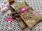 Green Elevate Your Wardrobe With This Beautiful Kalamkari Saree.