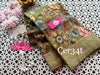 Green Elevate Your Wardrobe With This Beautiful Kalamkari Saree.