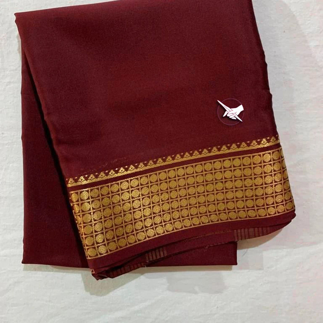 Purple Kubera Pattu Soft Silk Digital Printed Saree With Unstitched Blouse