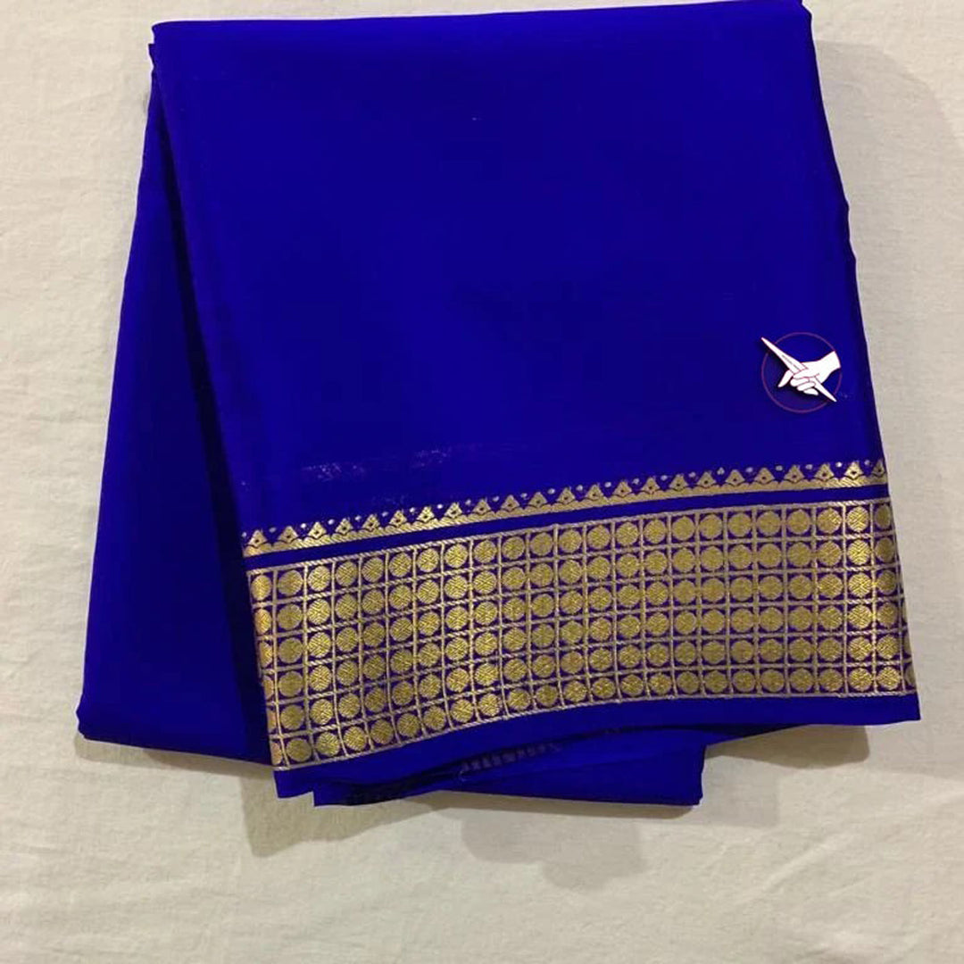 Purple Kubera Pattu Soft Silk Digital Printed Saree With Unstitched Blouse
