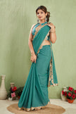 Glam Up with Tissue Silk Sarees & Fancy Lace Edges