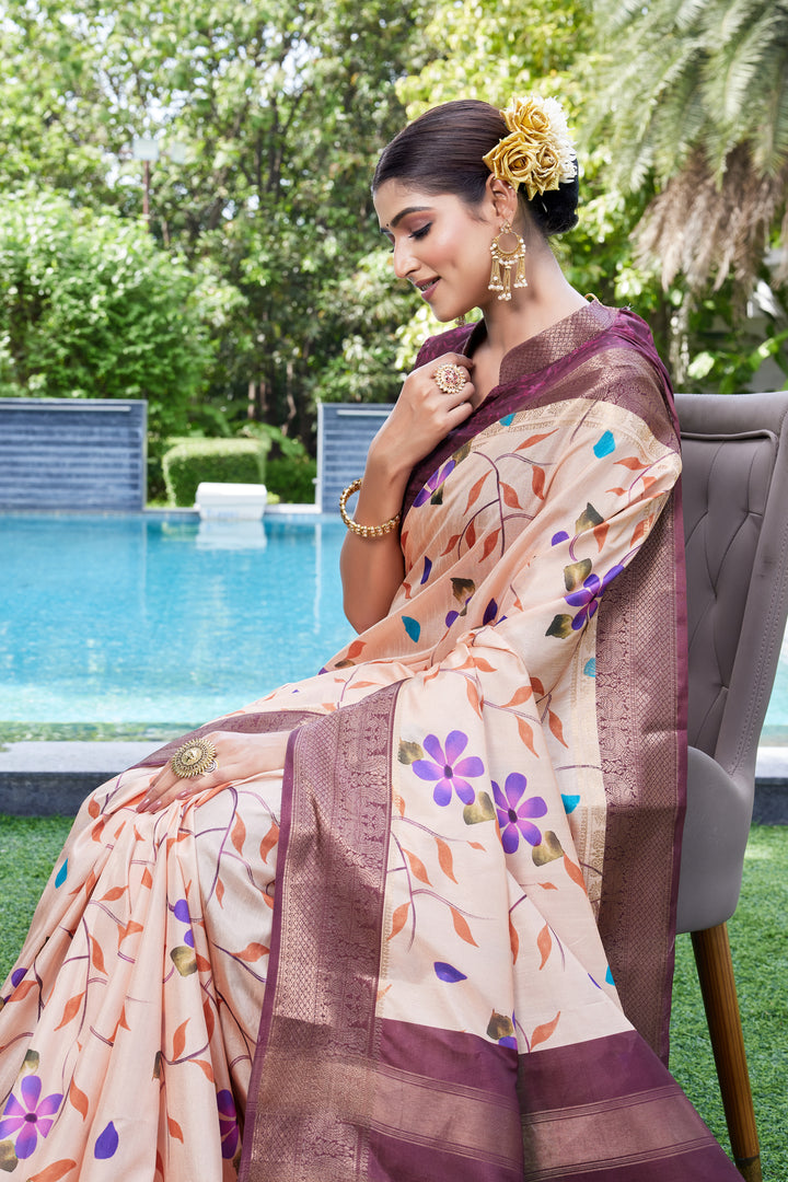 Six Yards of Pure Indian Elegance