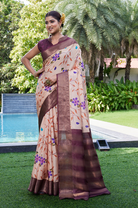 Six Yards of Pure Indian Elegance