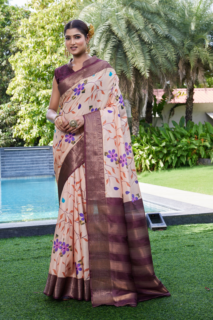 Six Yards of Pure Indian Elegance