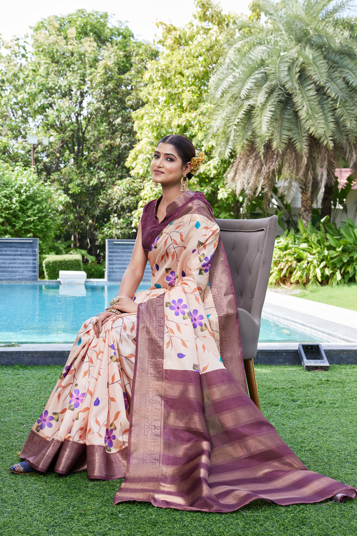 Six Yards of Pure Indian Elegance