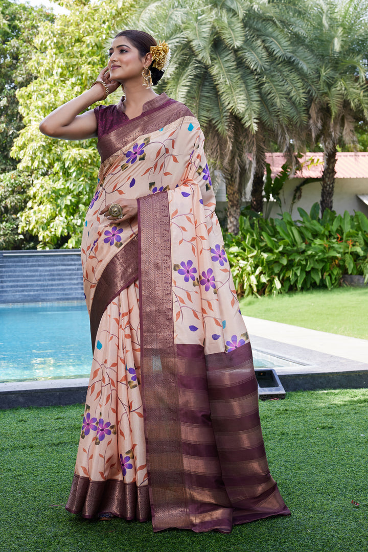 Six Yards of Pure Indian Elegance