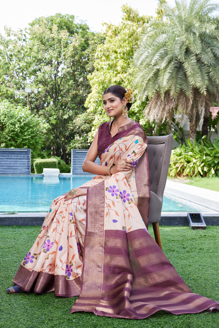 Six Yards of Pure Indian Elegance