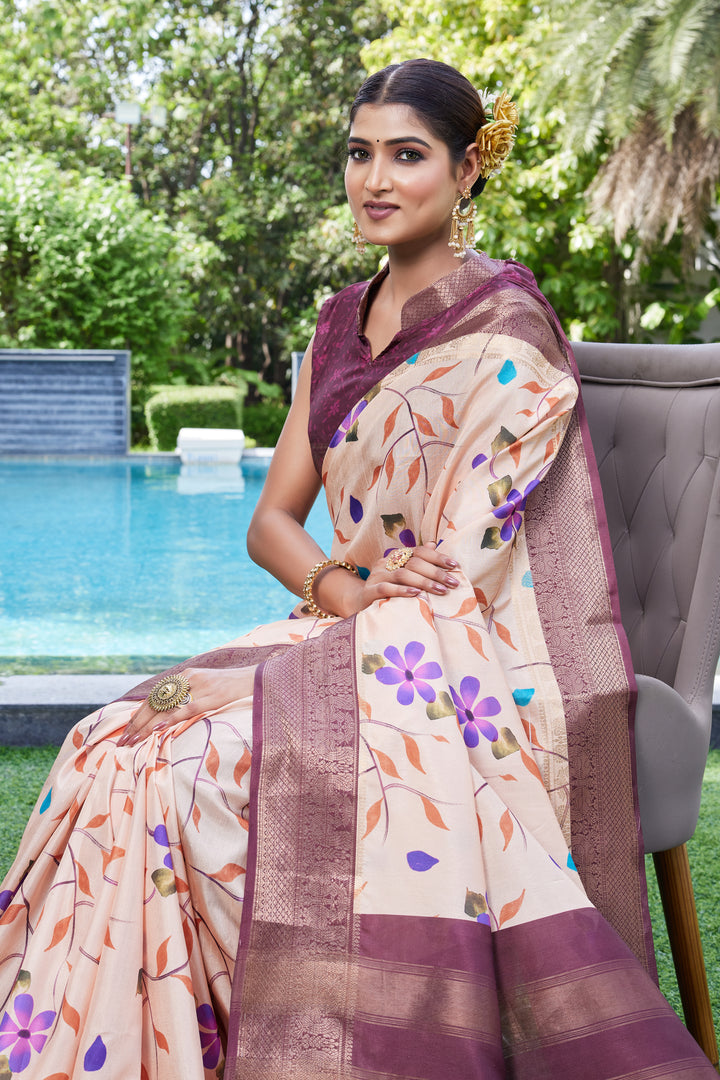 Six Yards of Pure Indian Elegance