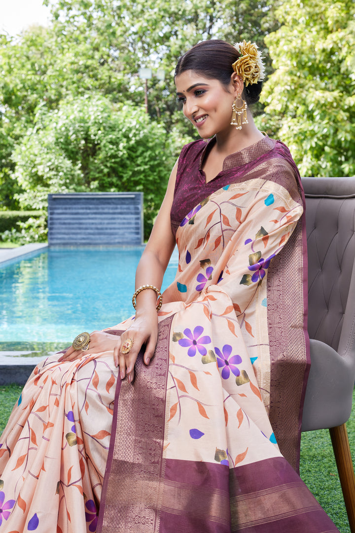 Six Yards of Pure Indian Elegance
